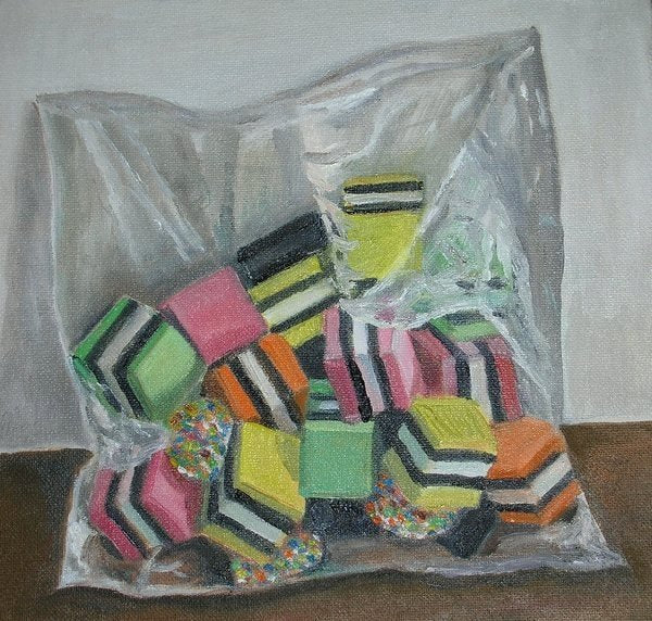 Detail of Liquorice Allsorts by Ruth Addinall