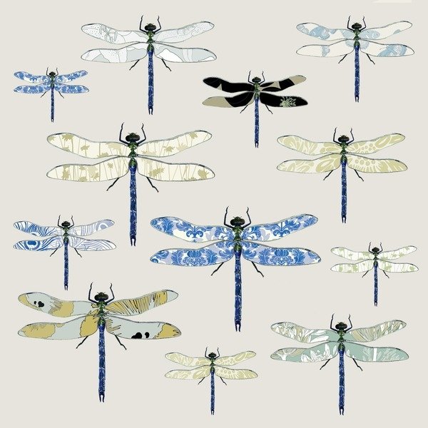 Detail of Odonata, 2008 by Sarah Hough