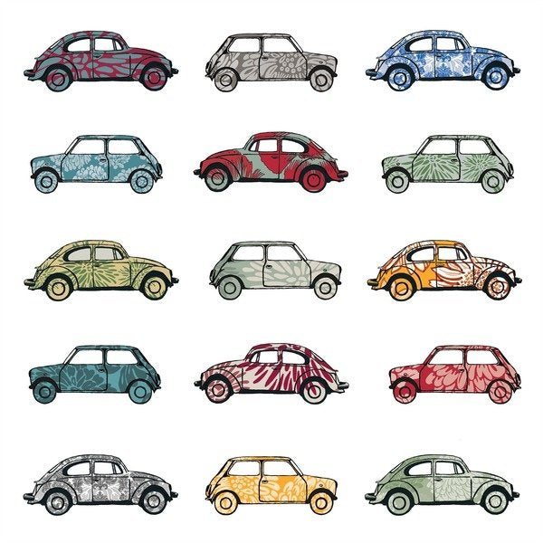 Detail of Traffic Jam, 2012 by Sarah Hough