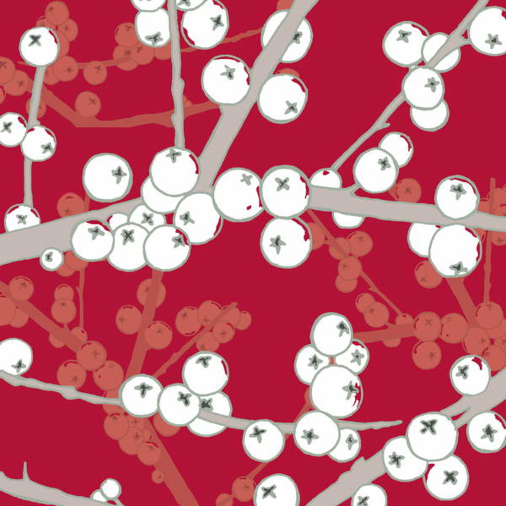 Detail of Berry Bright, 2005 by Sarah Hough