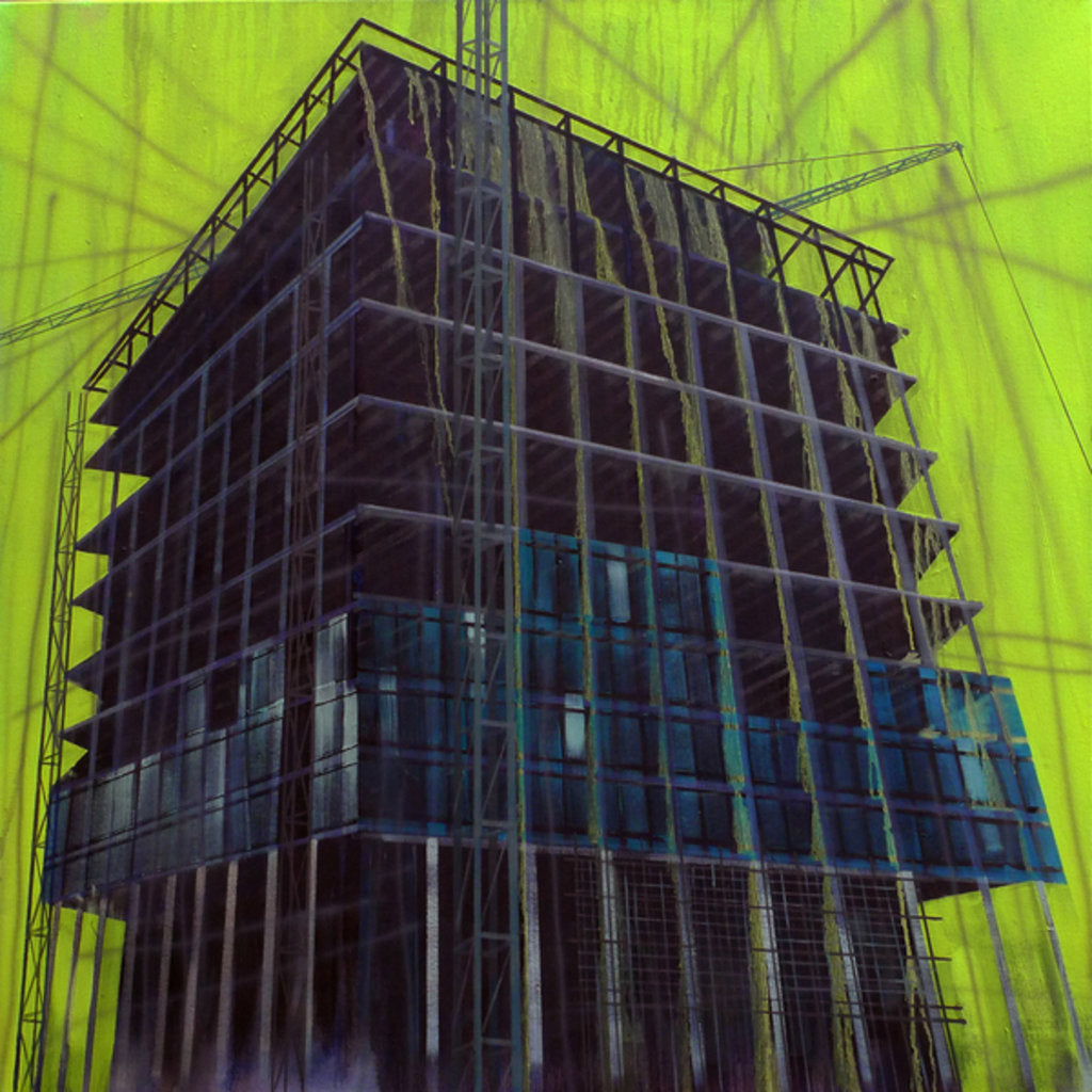 Detail of Work in Progress 11, 2015 by Luke M Walker