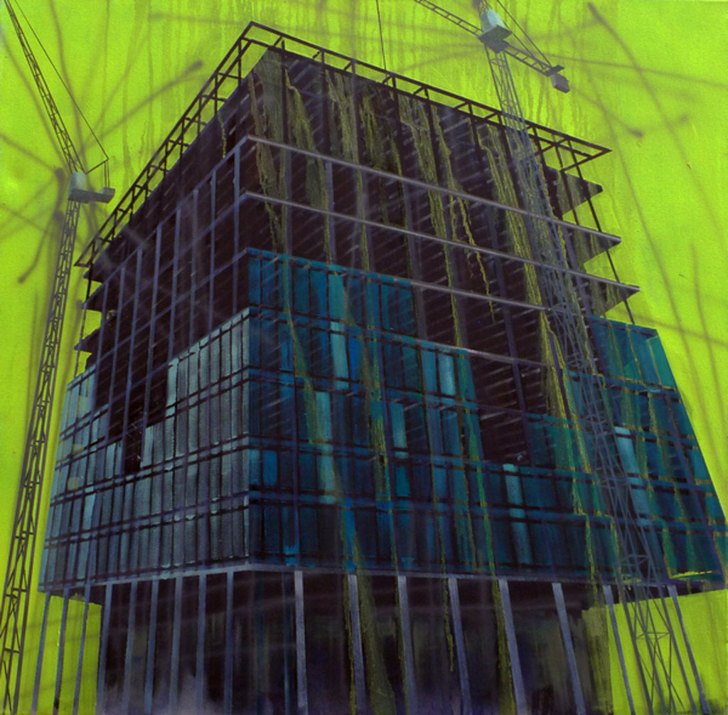 Detail of Work in Progress 12, 2015 by Luke M Walker