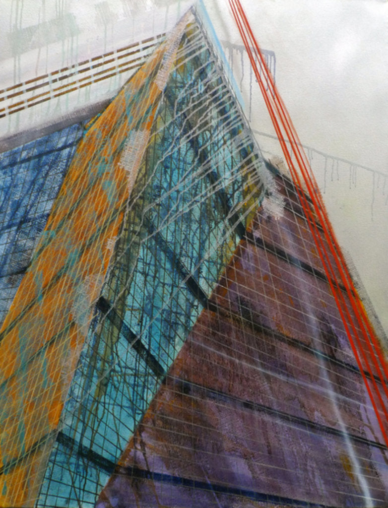 Detail of Metastructure VII, 2016 by Luke M Walker