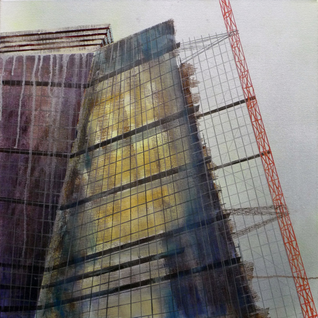 Detail of Metastructure VIII, 2016 by Luke M Walker