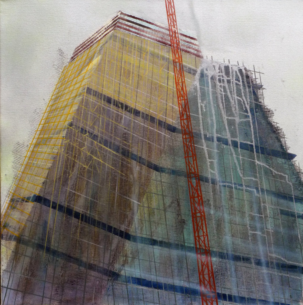 Detail of Metastructure IX, 2016 by Luke M Walker