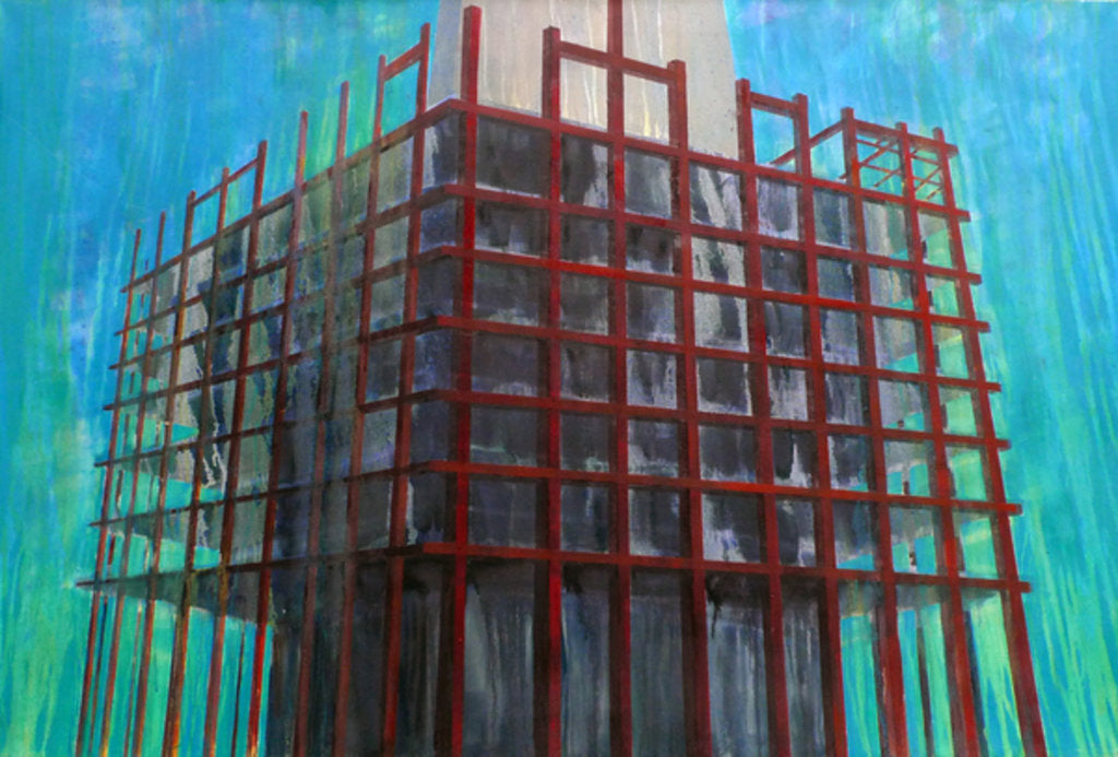 Detail of Work in Progress 13, 2015 by Luke M Walker