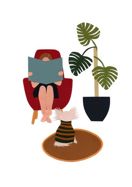 Detail of Quiet corner, 2015 by Isobel Barber