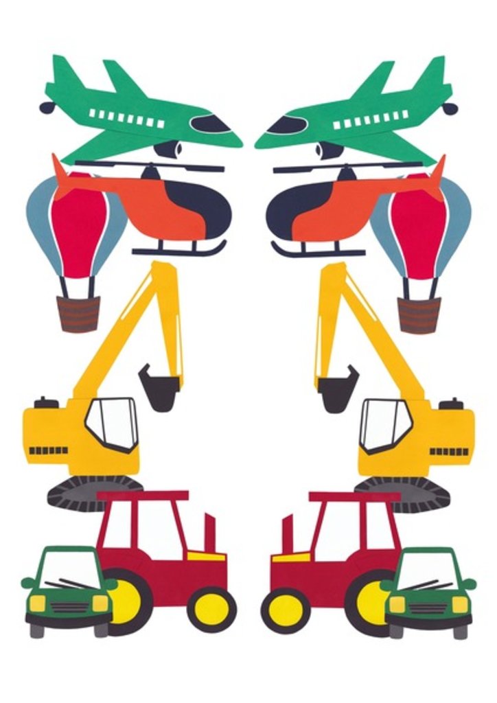 Detail of Automotives, 2016 paper by Isobel Barber