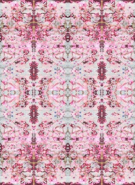 Detail of Burgandy Rose, 2015 by Beth Travers