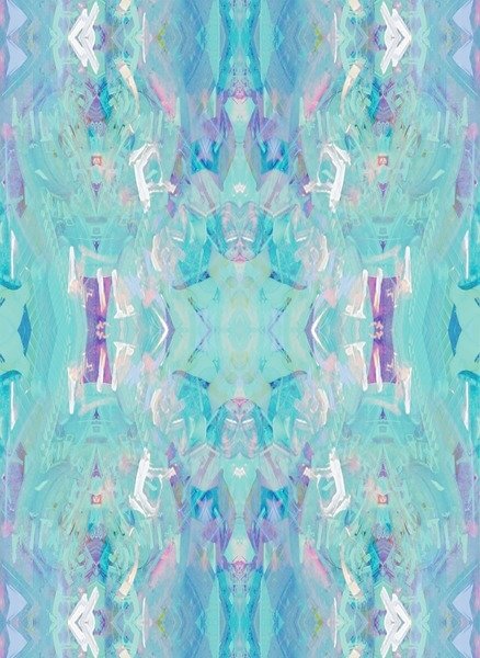 Detail of Aqua, 2014 by Beth Travers