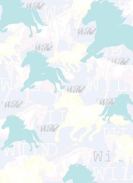 Detail of Wild Horses, 2015 by Beth Travers