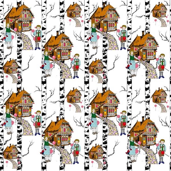 Detail of Hansel and Gretel, 2015 by Beth Travers