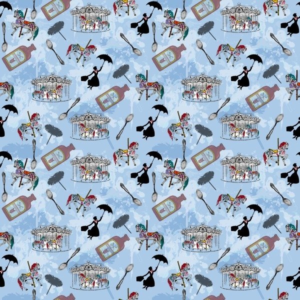 Detail of Mary Poppins, 2015 by Beth Travers