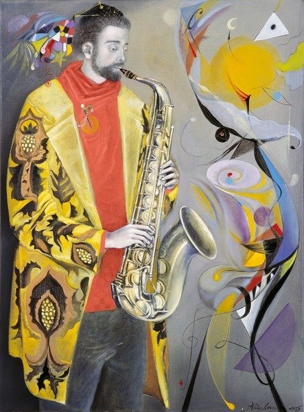 Detail of The Joy of Autumn - after the music of Paul Hindemith, 2005 by Annael Anelia Pavlova