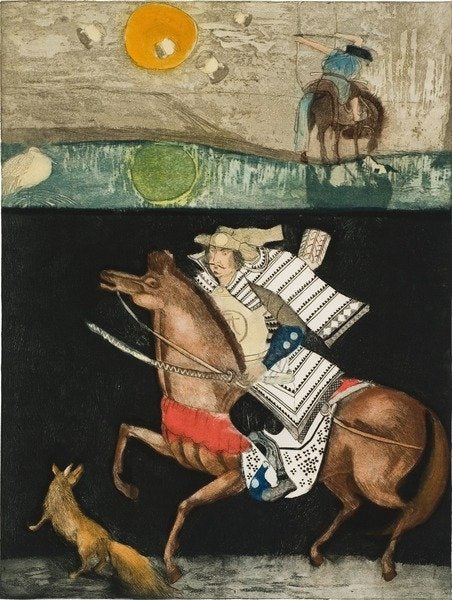 Detail of The Rider - after Akutagawa Ryunosuke, 1987 by Annael Anelia Pavlova