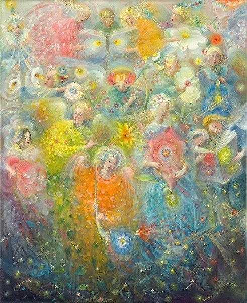 Detail of Daydream - after the music of Max Reger, 2014 by Annael Anelia Pavlova