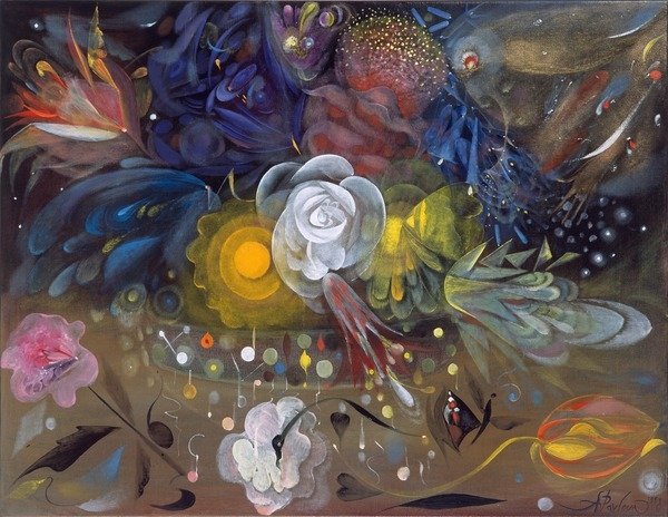 Detail of The flowers of little Ida, 2008 by Annael Anelia Pavlova