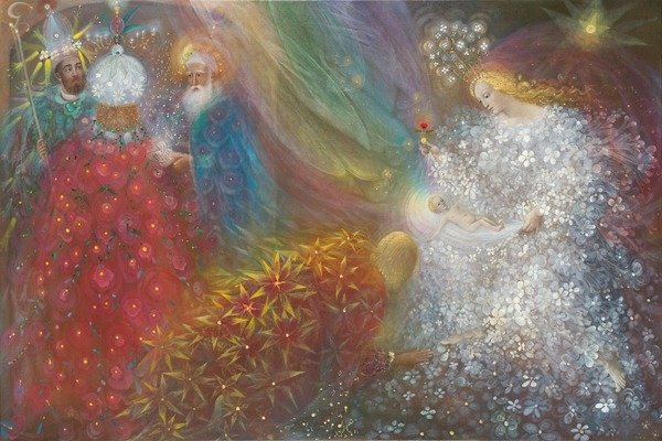 Detail of A Child is born, 2013 by Annael Anelia Pavlova