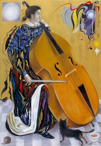 Detail of Hebrew meditations, 2005 by Annael Anelia Pavlova