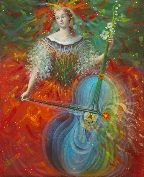 Detail of Poiesis-I: Art, 2014 by Annael Anelia Pavlova