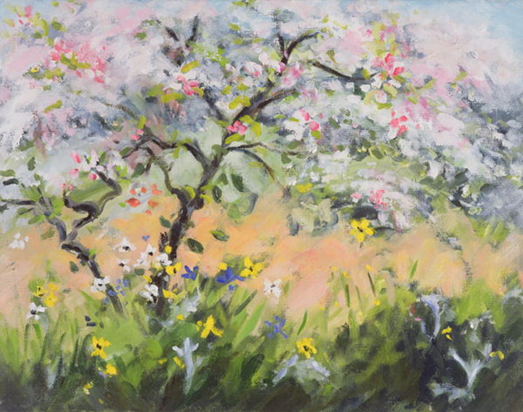 Detail of Spring Blossom by Anne Durham