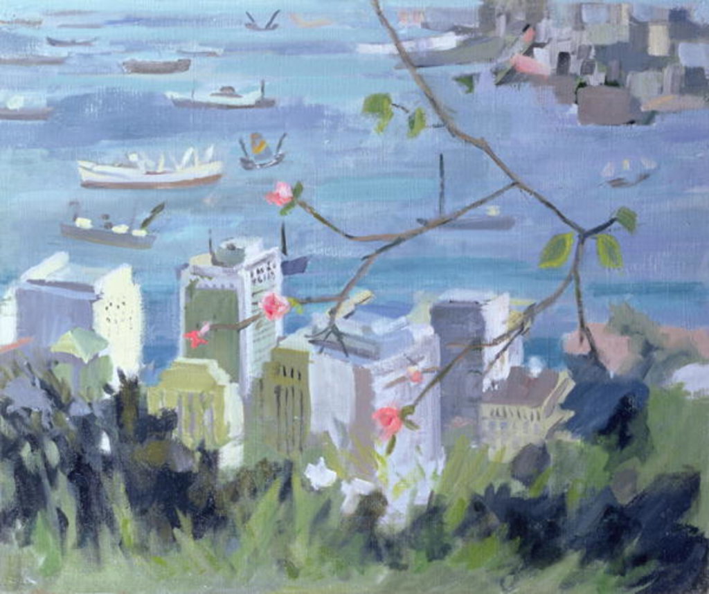 Detail of Hong Kong by Anne Durham