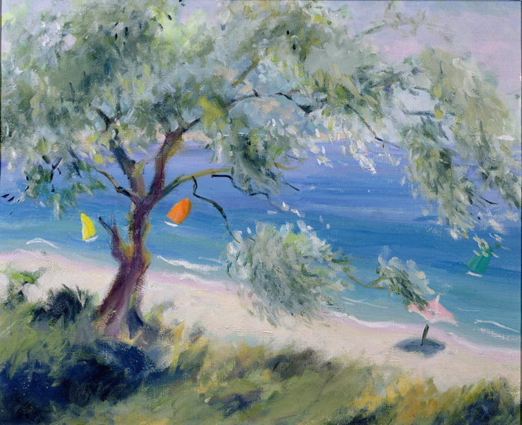 Detail of Looking on to a beach by Anne Durham