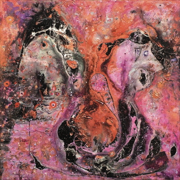 Detail of Alchemy, 1991 by Carolyn Mary Kleefeld