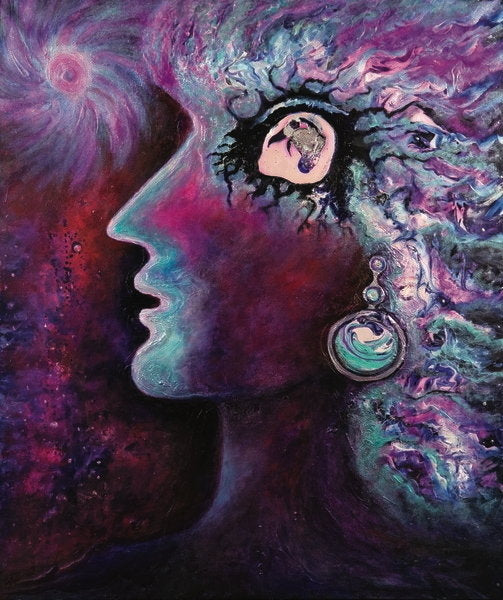 Detail of Quantum Diva, 2008 by Carolyn Mary Kleefeld