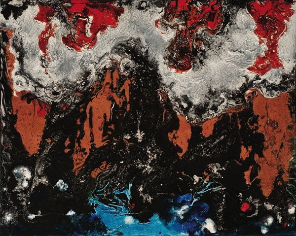 Detail of Rhapsody Of The Elements, 2012 by Carolyn Mary Kleefeld