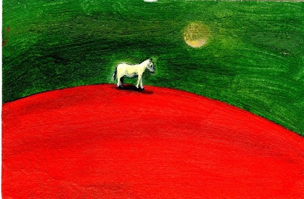 Detail of Green Night, 2004 by Gigi Sudbury