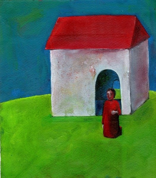 Detail of Fra Angelico's Prayer, 2001 by Gigi Sudbury