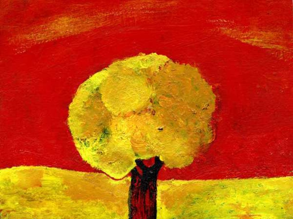 Detail of Yellow Tree, 2006 by Gigi Sudbury
