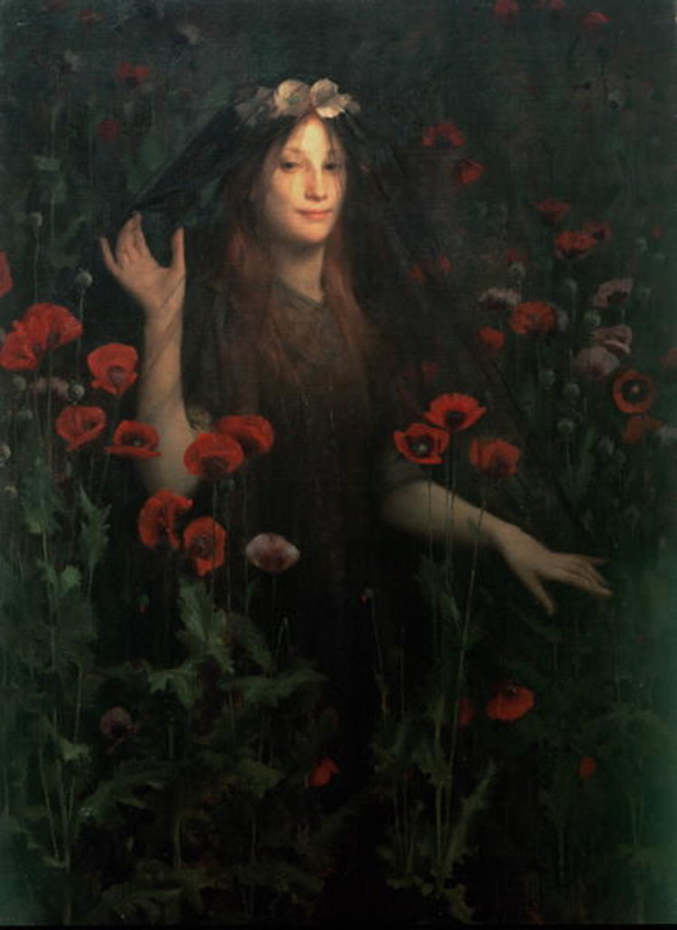 Detail of Death the Bride, 1894-95 by Thomas Cooper Gotch