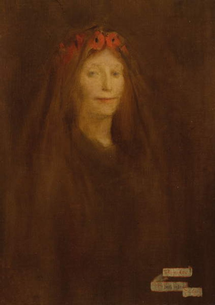 Detail of Study for 'Death the Bride', 1894 by Thomas Cooper Gotch