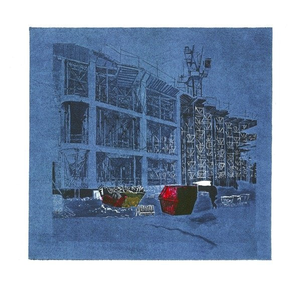 Detail of Incubating new business, 2015 by Catherine Sutcliffe-Fuller