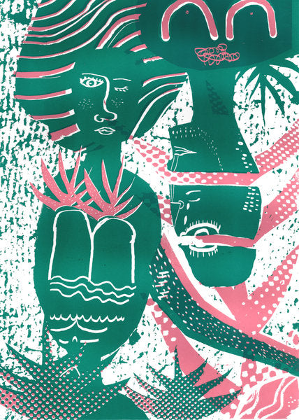 Detail of We Grow, 2015 by Amy Louise Evans