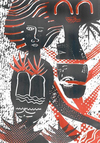 Detail of We Grow 2, 2015 by Amy Louise Evans