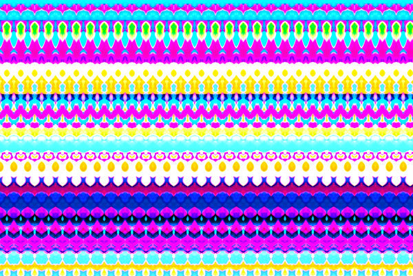 Detail of Sweet Dreams Stripe, 2015 by Robyn Parker