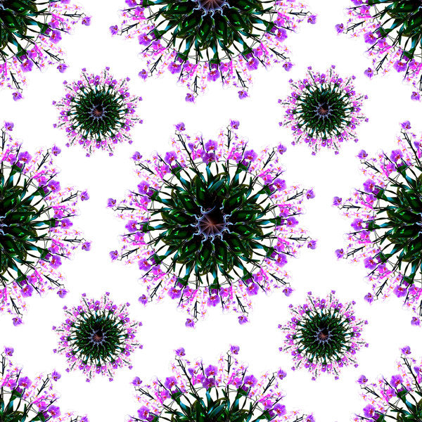 Detail of Orchid World, 2015 by Robyn Parker