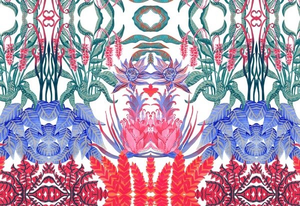 Detail of Jungle Jim, 2015 by Charlotte Orr