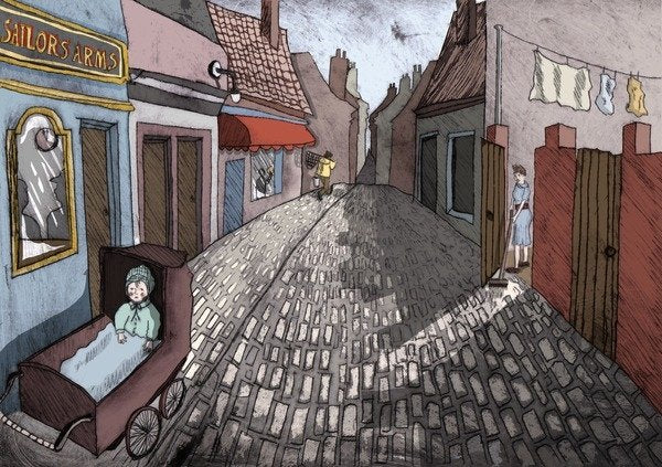 Detail of Under Milk Wood, 2013 by Charlotte Orr