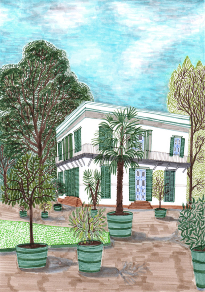 Detail of Schloss Charlottenburg, 2017 by Charlotte Orr