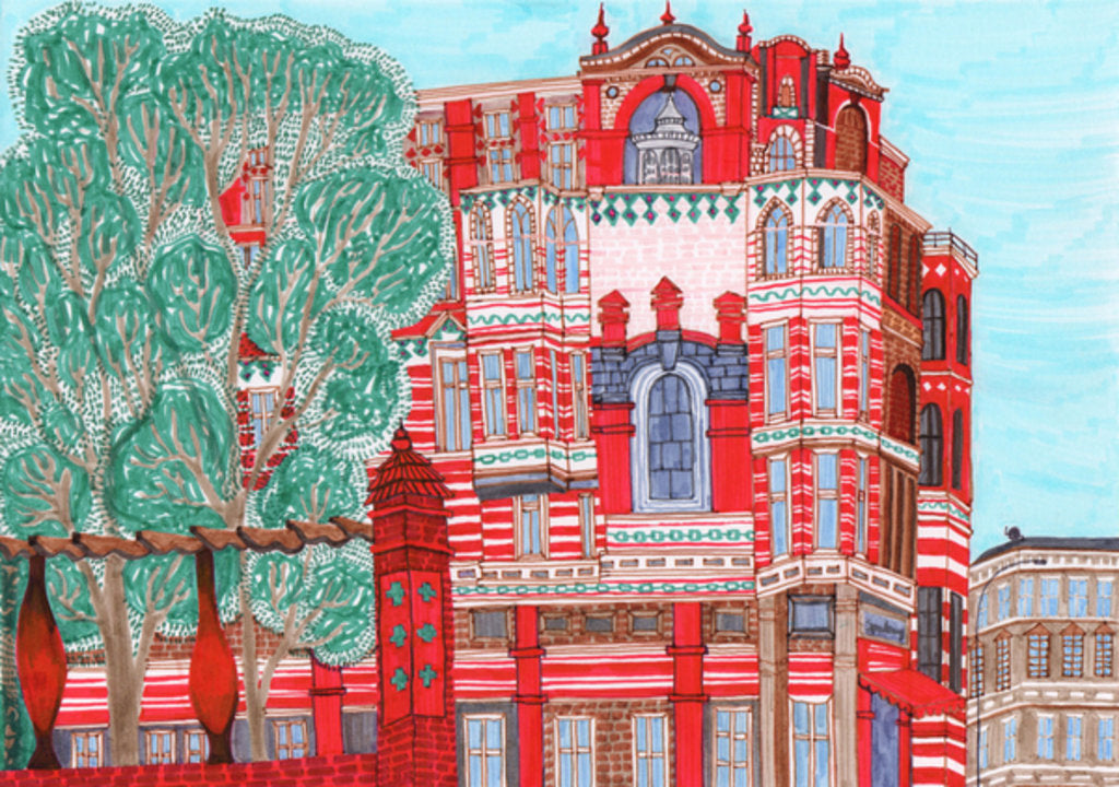 Detail of Badstraße in Wedding, 2017 by Charlotte Orr