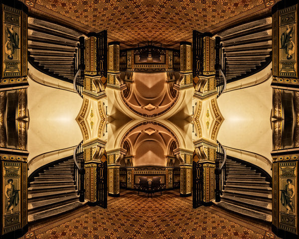 Detail of Tiled Corridor Maze, 2015 by Ant Smith