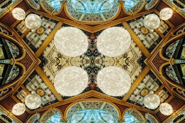 Detail of Chandeliers 1, 2014 by Ant Smith