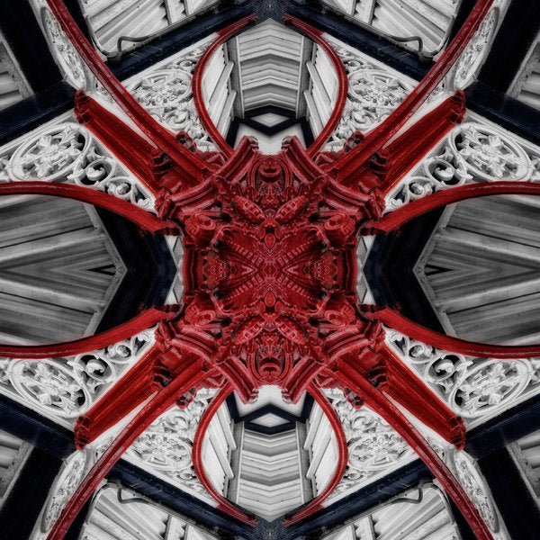 Detail of Red iron spider, 2014 by Ant Smith