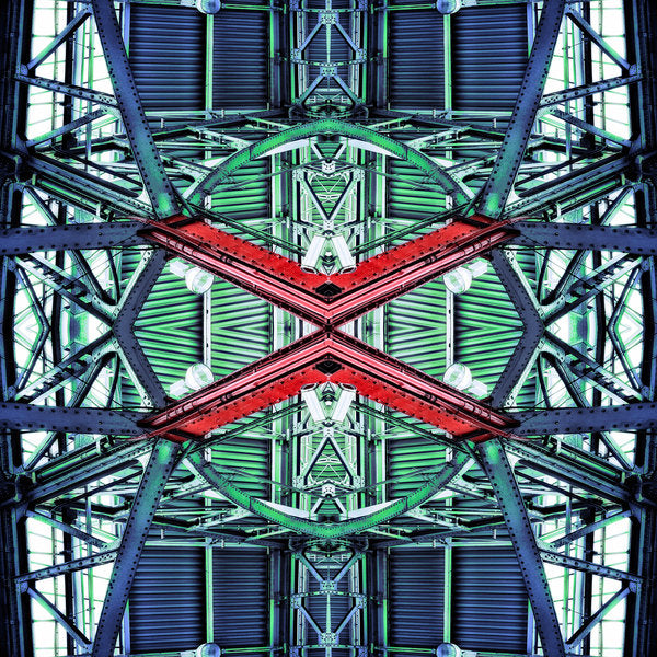 Detail of Red Cross 1, 2014 by Ant Smith