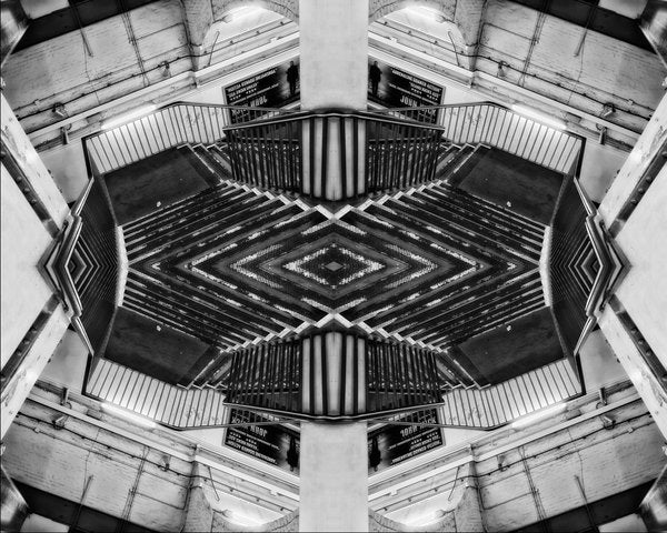Detail of Escher Stairwell, 2015 by Ant Smith