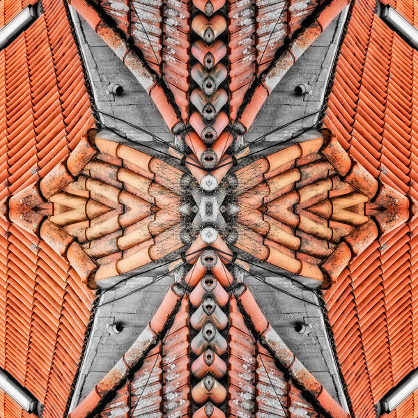 Detail of Terracotta Roofs, 2015 by Ant Smith